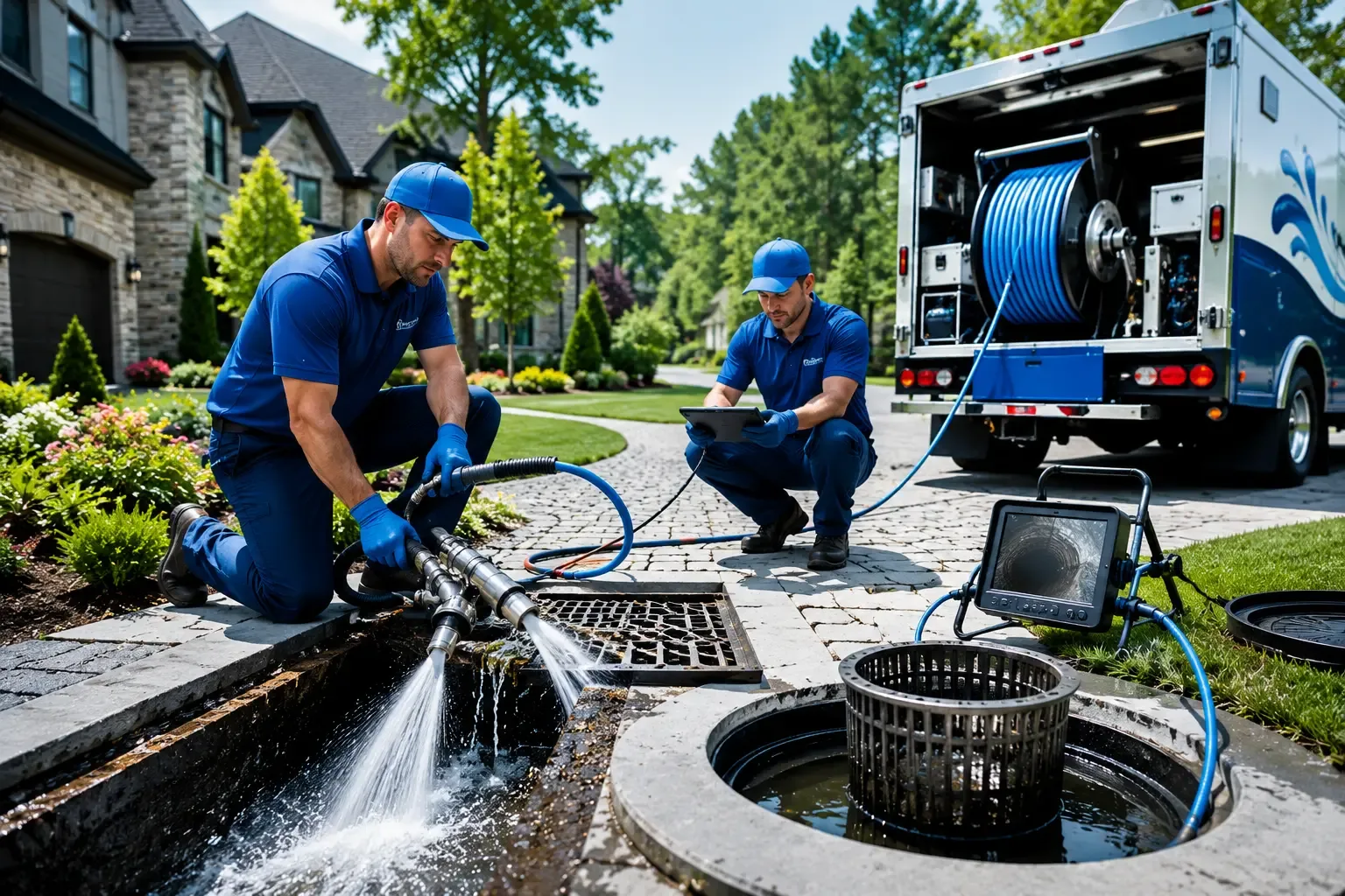 Local outdoor drain cleaning professionals in Perry, IA